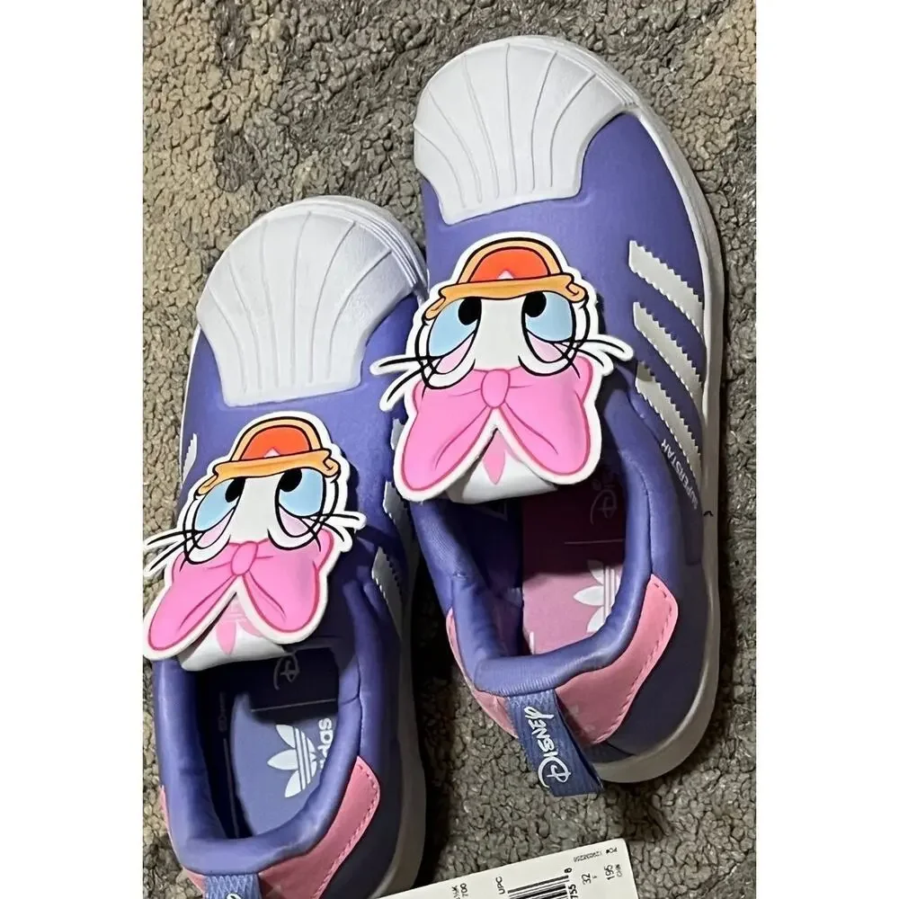 NIB❤️Adidas Disney Superstar 360 Daisy Duck sneaker shoes sz3